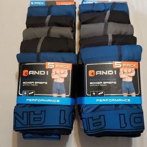 Mens L Performance Boxer Briefs And 10 pairs NEW